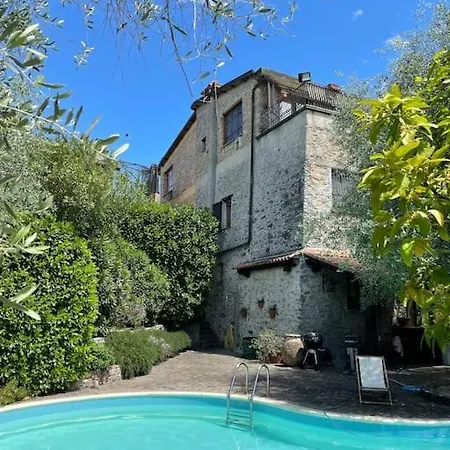 Idyllische Landhaus Mit Pool Und Fernblick * Garlenda